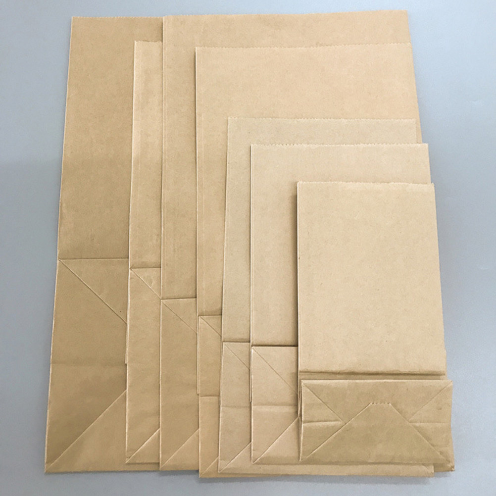 Snacks Food Usa - Kantong Kertas Kraft Food Grade, 100