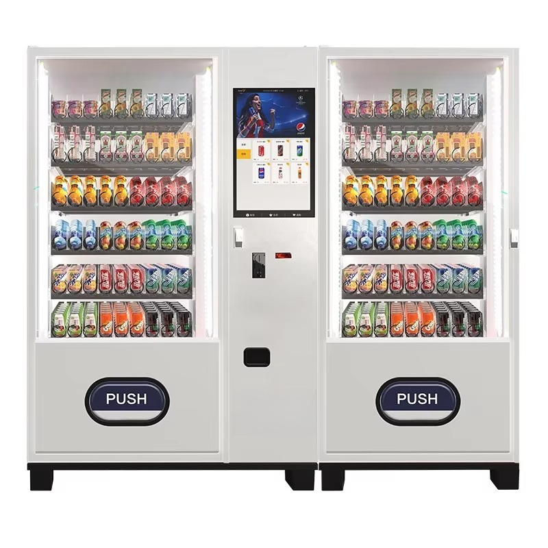 Snacks Food Usa - Mesin Penjual Minuman Dingin Otomatis Dispenser