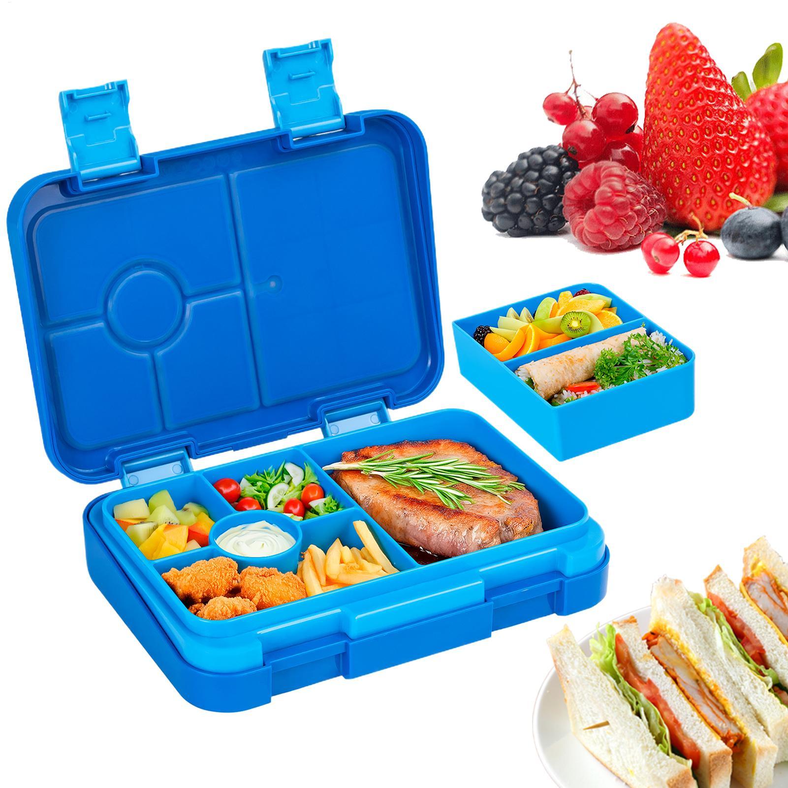 Food Snacks For Picnic - Kotak Makan Siang Bento dengan Kompartemen,