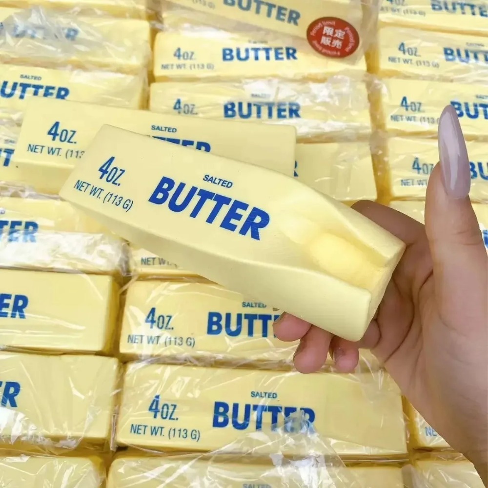 Junk Food Snacks - Mainan Squishy Butter, Mainan Squishy Tabas,