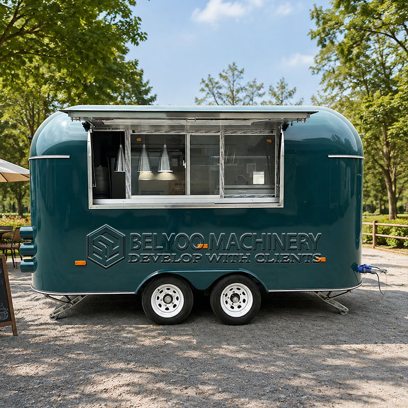 Trailer Makanan Komersial Bely - Snacks Food Usa ulasan dan harga