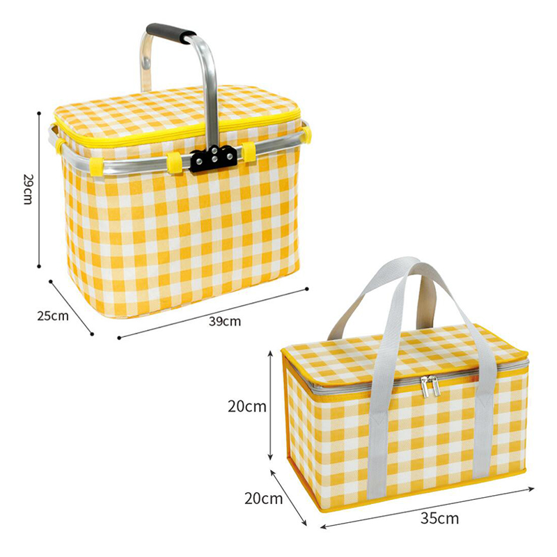 Tas makan siang Pastoral Retro - Food Snacks For Camping ulasan dan harga