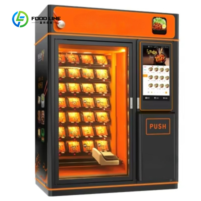 Mesin Penjual Makanan Panas Ku - Snacks Food Usa ulasan dan harga