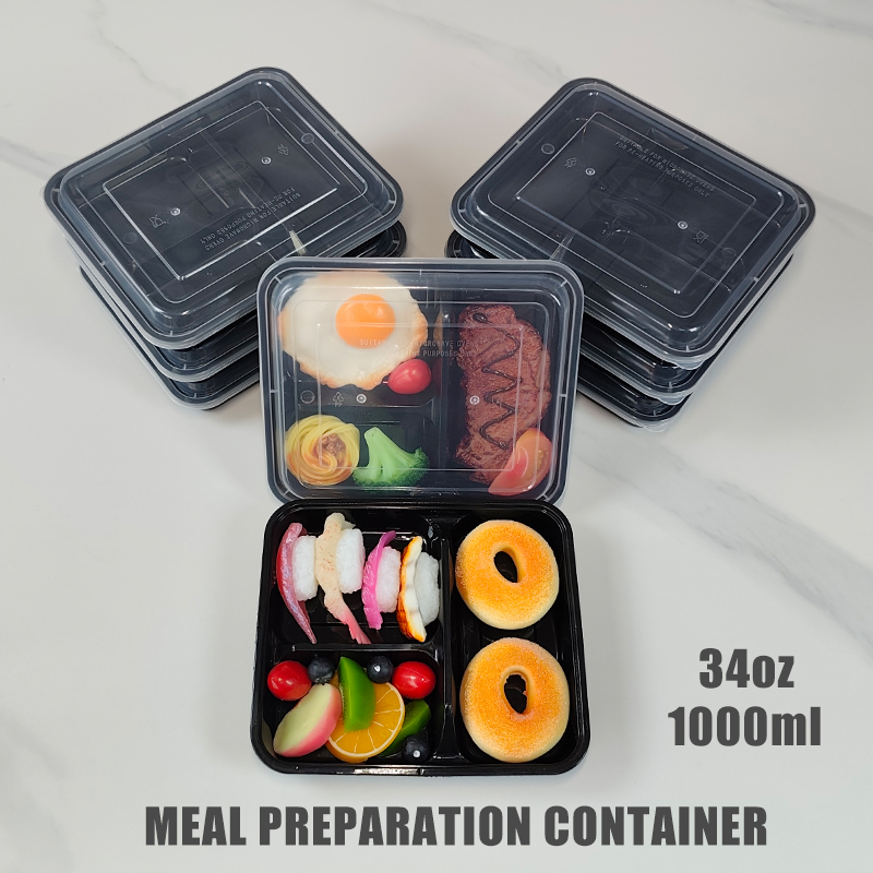 3 Kompartemen 34 Oz/1000 Ml, 1 - Food Snacks For Picnic ulasan dan harga